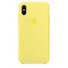 Чохол Silicone Case для iPhone Xs Max (Lemonade) (MW962) (Original Assembly)