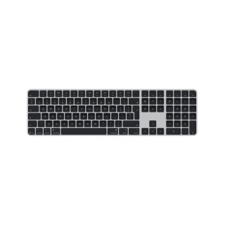 Полноразмерная клавиатура Apple Magic Keyboard with Touch ID and Numeric Keypad Black (MMMR3)