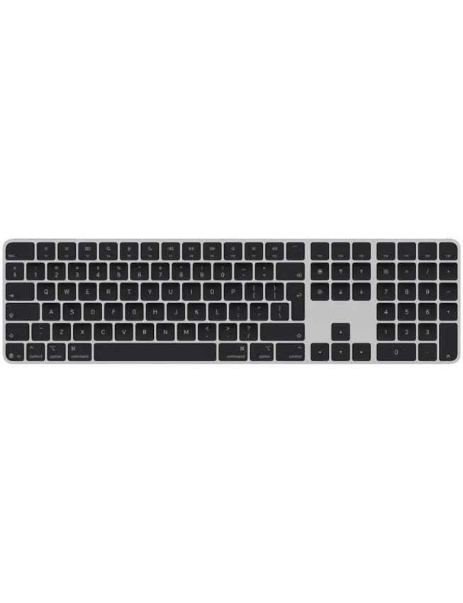 Полноразмерная клавиатура Apple Magic Keyboard with Touch ID and Numeric Keypad Black (MMMR3)