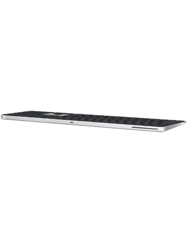 Полноразмерная клавиатура Apple Magic Keyboard with Touch ID and Numeric Keypad Black (MMMR3)