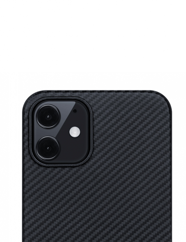 Чохол Pitaka MagEZ Case (Black/Grey) для iPhone 12 mini