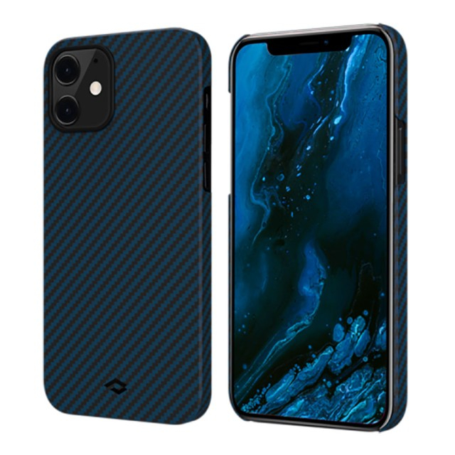 Чохол Pitaka MagEZ Case для Apple iPhone 12 (Black/Blue) (KI1208M)