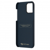 Чохол Pitaka MagEZ Case для Apple iPhone 12 (Black/Blue) (KI1208M)