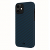 Чохол Pitaka MagEZ Case для Apple iPhone 12 (Black/Blue) (KI1208M)