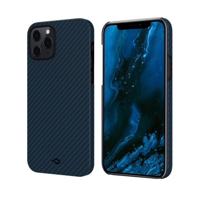 Чохол Pitaka MagEZ Case для Apple iPhone 12 Pro (Black/Blue) (KI1208P)