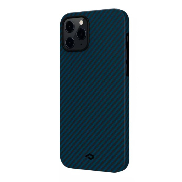 Чохол Pitaka MagEZ Case для Apple iPhone 12 Pro Max (Black/Blue) (KI1208PM)