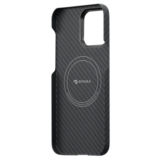 Чохол Pitaka MagEZ Case 3 Twill 1500D для Apple iPhone 14 Pro Max (Black/Grey) (KI1401PM)