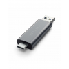 Satechi Aluminum Type-C USB 3.0 and Micro/SD Card Reader Space Gray