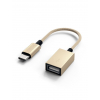 Satechi Type-C to Type-A Cabled Adapter Gold