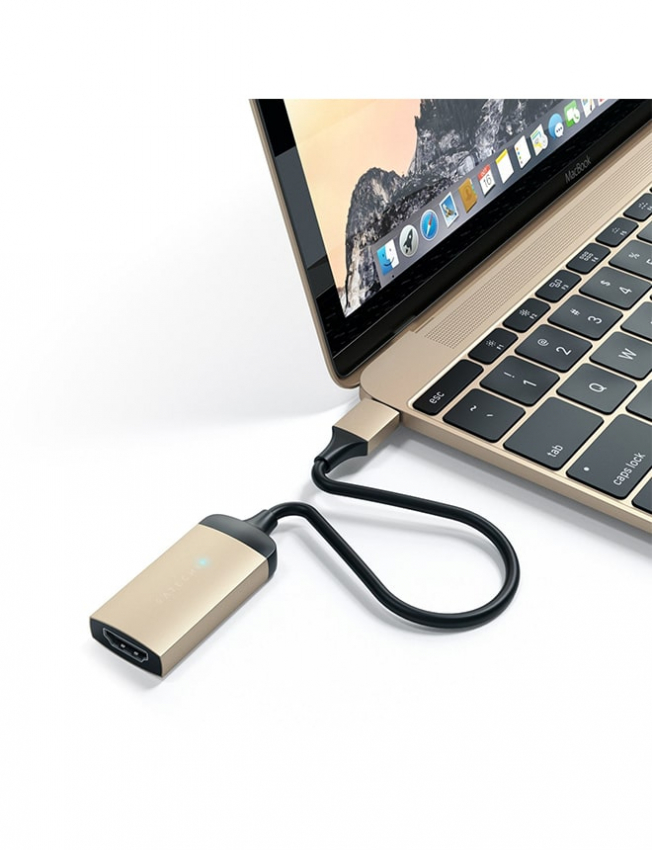 Satechi Type-C HDMI Adapter Gold