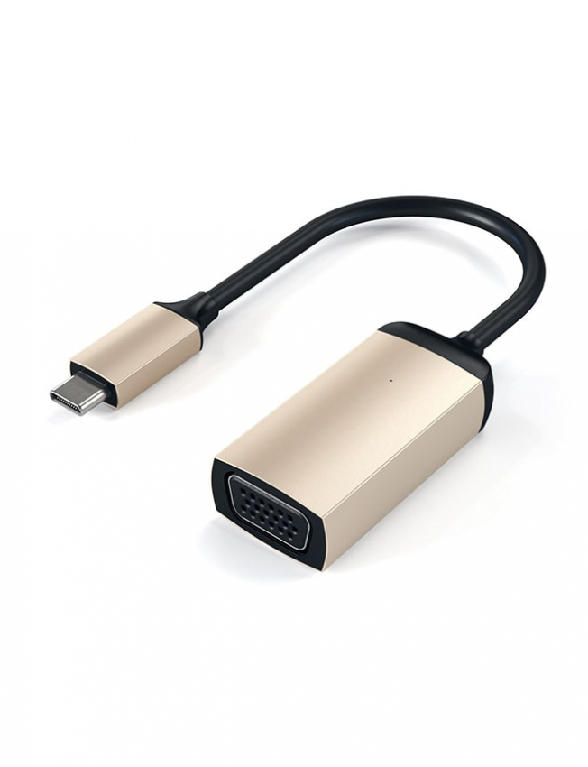 Satechi Type-C VGA Adapter Gold