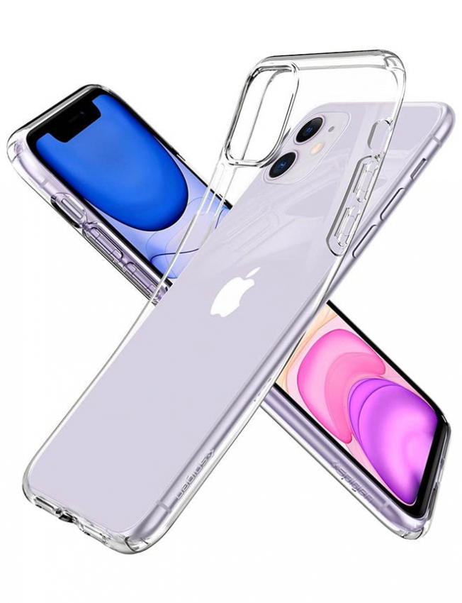 Чохол Spigen Liquid Crystal для iPhone 11 (Crystal Clear) (076CS27179)