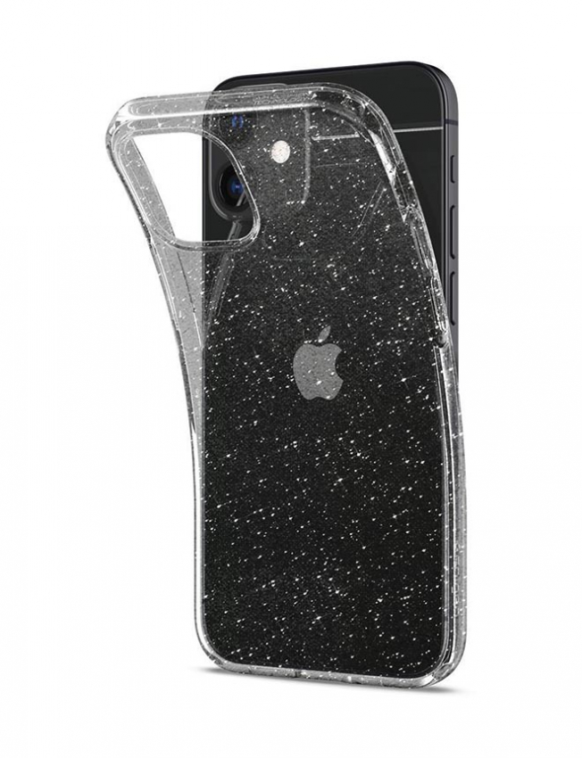 Чохол Spigen Liquid Crystal Glitter для iPhone 12 mini (Crystal Glitter) (ACS01741)