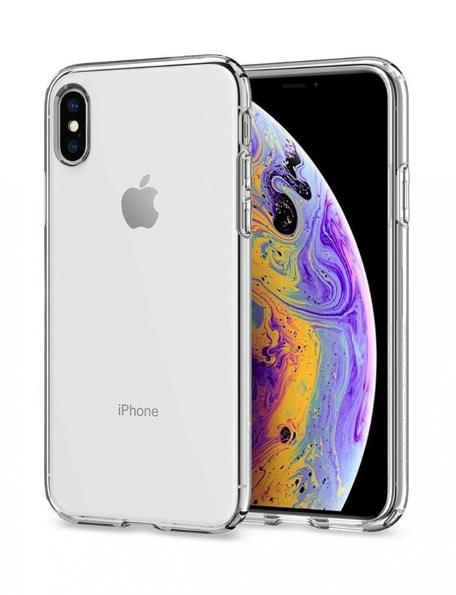 Чохол Spigen Liquid Crystal для iPhone XS Max (Crystal Clear) (063CS25110)