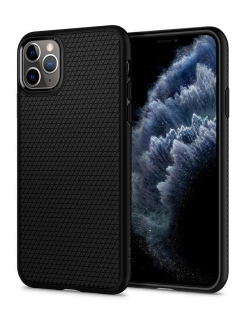Чехол Spigen Liquid Air для iPhone 11 Pro Max (Black) (075CS27134)
