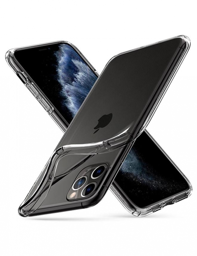 Чохол Spigen Liquid Crystal для iPhone 11 Pro Max (Crystal Clear) (075CS27129)