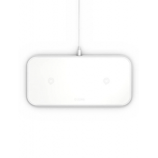 Бездротова зарядка Zens Dual (White)