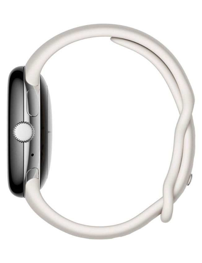 Смарт-часы Смарт-часы Google Pixel Watch LTE Polished Silver Case/Chalk Active Band