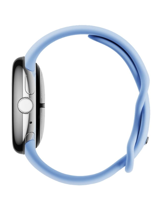 Смарт-часы Google Pixel Watch 2 Polished Silver Case/Bay Active Band