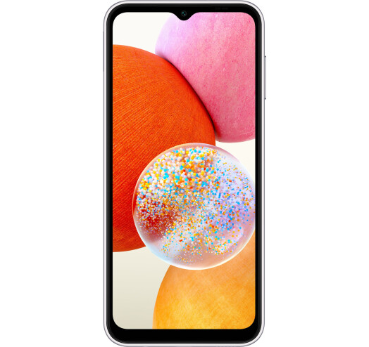 Samsung Galaxy A14 4/128Gb (Silver) (SM-A145FZSVSEK)