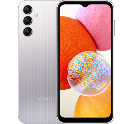 Samsung Galaxy A14 4/128Gb (Silver) (SM-A145FZSVSEK)