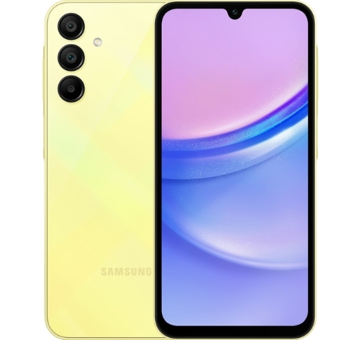 Samsung Galaxy A15 4/128Gb (Yellow) (SM-A155FZYDEUC)