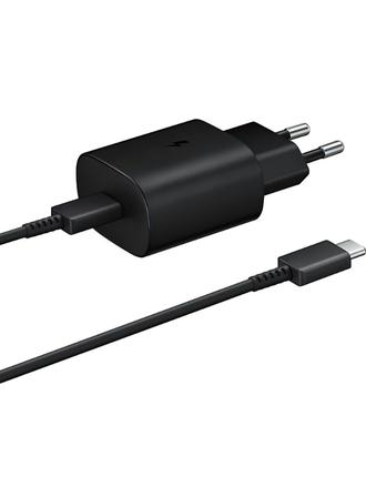 Оригинальное зарядное устройство Samsung Type-C 25W (Black)
