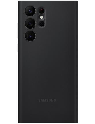 Чохол Samsung для Galaxy S22 Ultra Smart Clear View Cover (Black) (EF-ZS908CBEGRU)