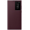 Чохол Samsung для Galaxy S22 Ultra Smart Clear View Cover (Burgundy) (EF-ZS908CEEGRU)