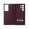 Чохол Samsung для Galaxy S22 Ultra Smart Clear View Cover (Burgundy) (EF-ZS908CEEGRU)