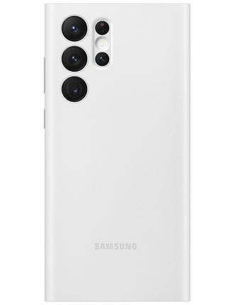 Чохол Samsung для Galaxy S22 Ultra Smart Clear View Cover (White) (EF-ZS908CWEGRU)