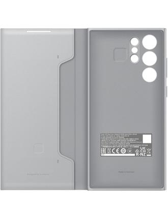 Чохол Samsung для Galaxy S22 Ultra Smart LED View Cover (Light Gray) (EF-NS908PJEGRU)