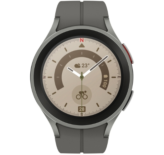 Смарт-годинник Samsung Galaxy Watch 5 Pro 45mm (Gray) (SM-R920NZTASEK)