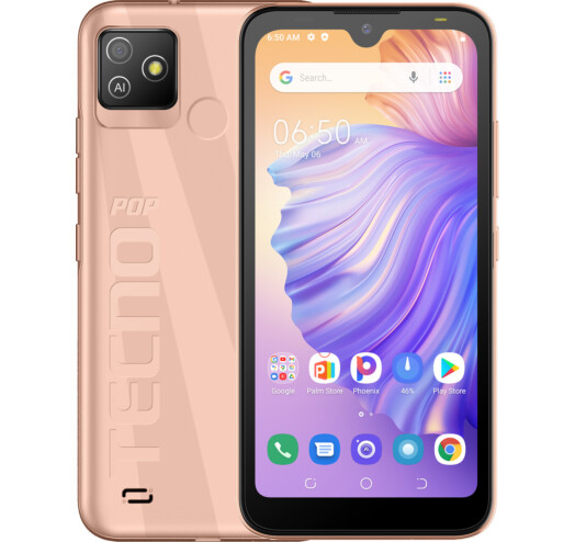 TECNO POP 5 Go (BD1) 1/16Gb 2 SIM Mist Copper (4895180771033)