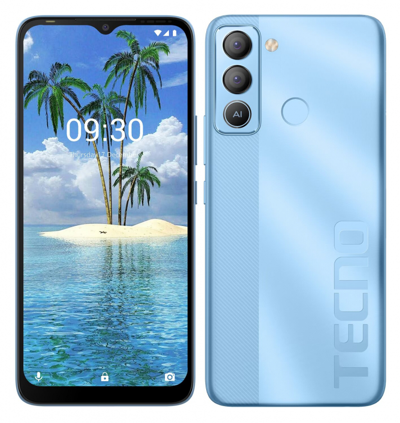 TECNO POP 5 LTE (BD4a) 2/32Gb 2 SIM Ice Blue (4895180777387) 