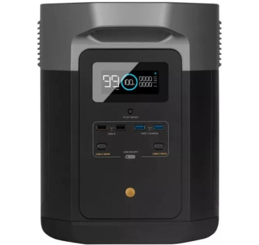 Портативная зарядная станция EcoFlow DELTA Max 2000 2016Wh 560000mAh 2400W Black