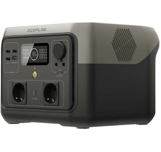 Портативна зарядна станція EcoFlow RIVER 2 Max 512Wh 142000mAh 500W Black