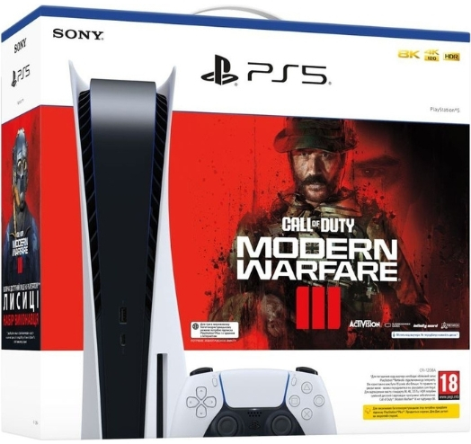 Ігрова консоль Sony PlayStation 5 Blue-Ray + Call of Duty Modern Warfare III