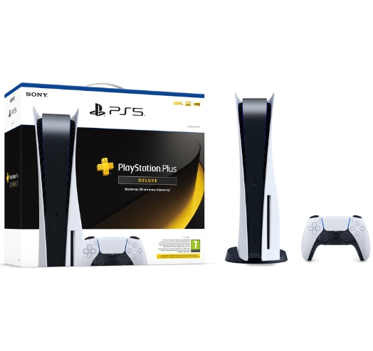 Ігрова консоль Sony PlayStation 5 Blue-Ray + PS Plus Deluxe на 24 місяці