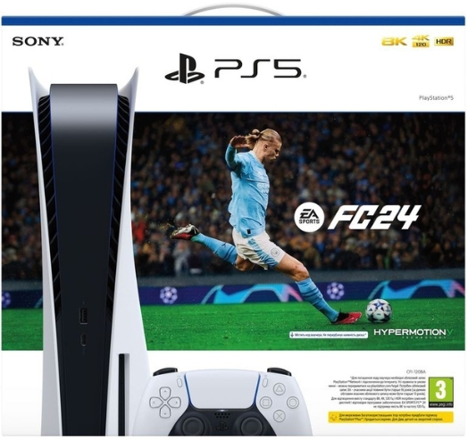 Ігрова консоль Sony PlayStation 5 Blue-Ray + EA SPORTS FC 24