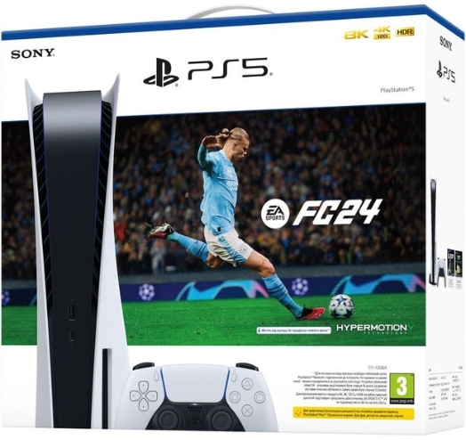 Ігрова консоль Sony PlayStation 5 Blue-Ray + EA SPORTS FC 24