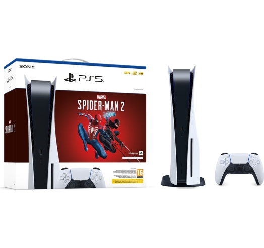 Ігрова консоль Sony PlayStation 5 Blue-Ray + Marvel's Spider-Man 2