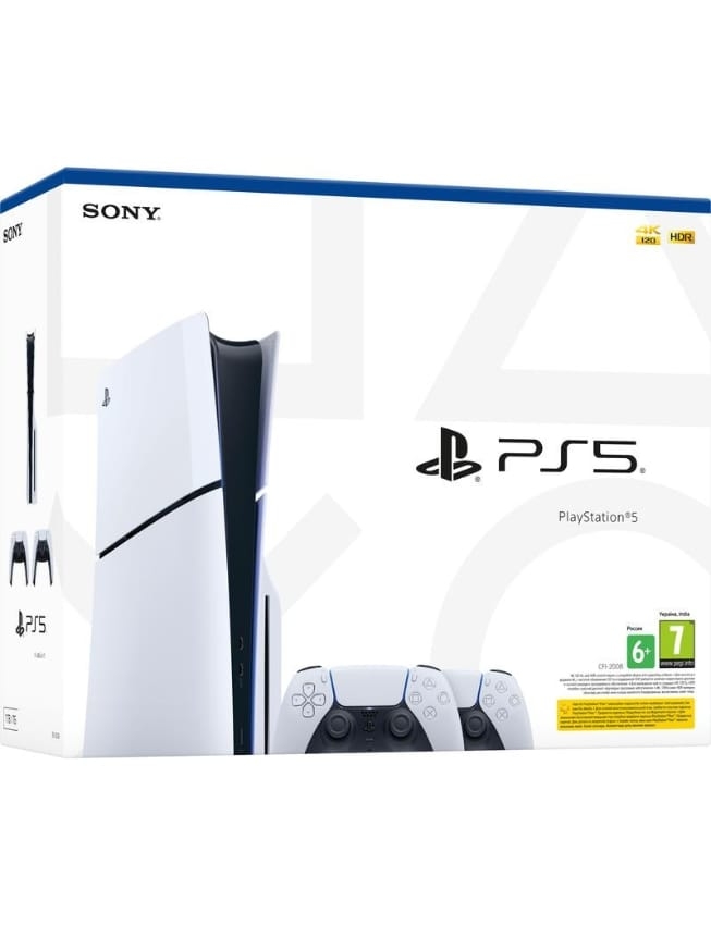 Ігрова консоль Sony PlayStation 5 Slim (Blu-Ray) (1TB) + DualSense Wireless Controller
