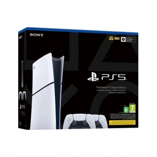 Ігрова консоль Sony PlayStation 5 Slim (Digital Edition) (1TB) + DualSense Wireless Controller