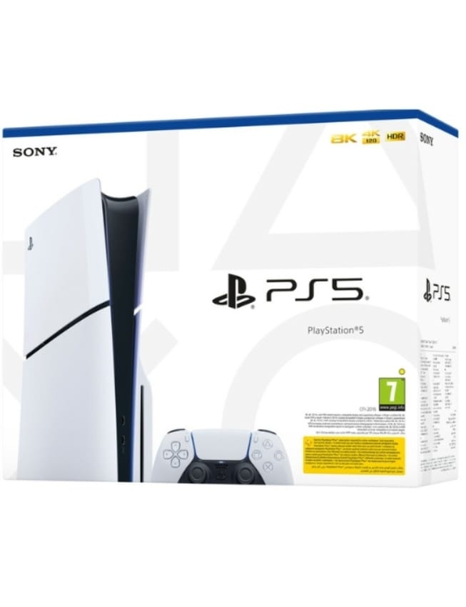 Ігрова консоль Sony PlayStation 5 Slim (Blu-Ray) (1TB) (UA)
