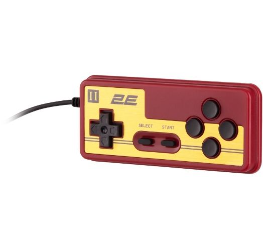 Игровая консоль 2Е 8bit AV (2 проводных геймпада, 298 игр)