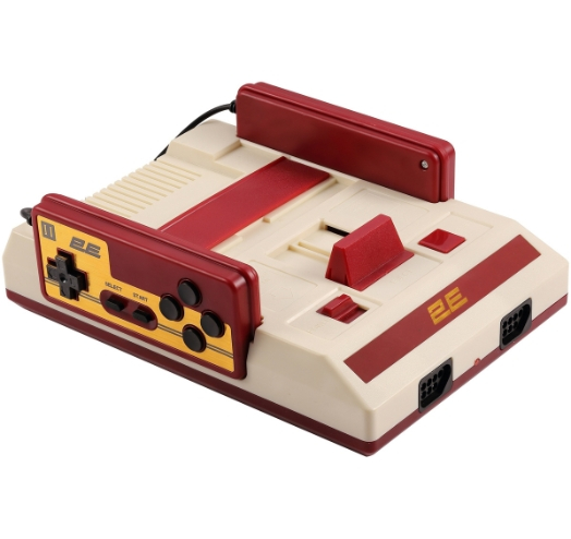 Игровая консоль 2Е 8bit AV (2 проводных геймпада, 298 игр)