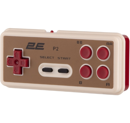 Игровая консоль 2Е 8bit HDMI (2 беспроводных геймпада, 298 игр)
