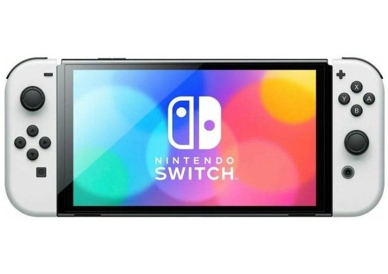 Ігрова приставка Nintendo Switch OLED with White Joy-Con (045496453435)