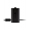 Зарядний пристрій для геймпада Microsoft Xbox Series Play and Charge Kit (Black)